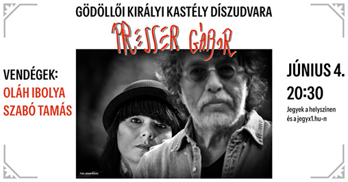 Presser G�bor koncertje a&nbsp;G�d�ll�i Kir�lyi Kast�ly d�szudvar�n, 2026.&nbsp;j�nius&nbsp;4‑�n